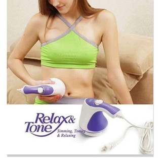 Máy đánh tan mỡ bụng cầm tay Relax & Spin Tone.