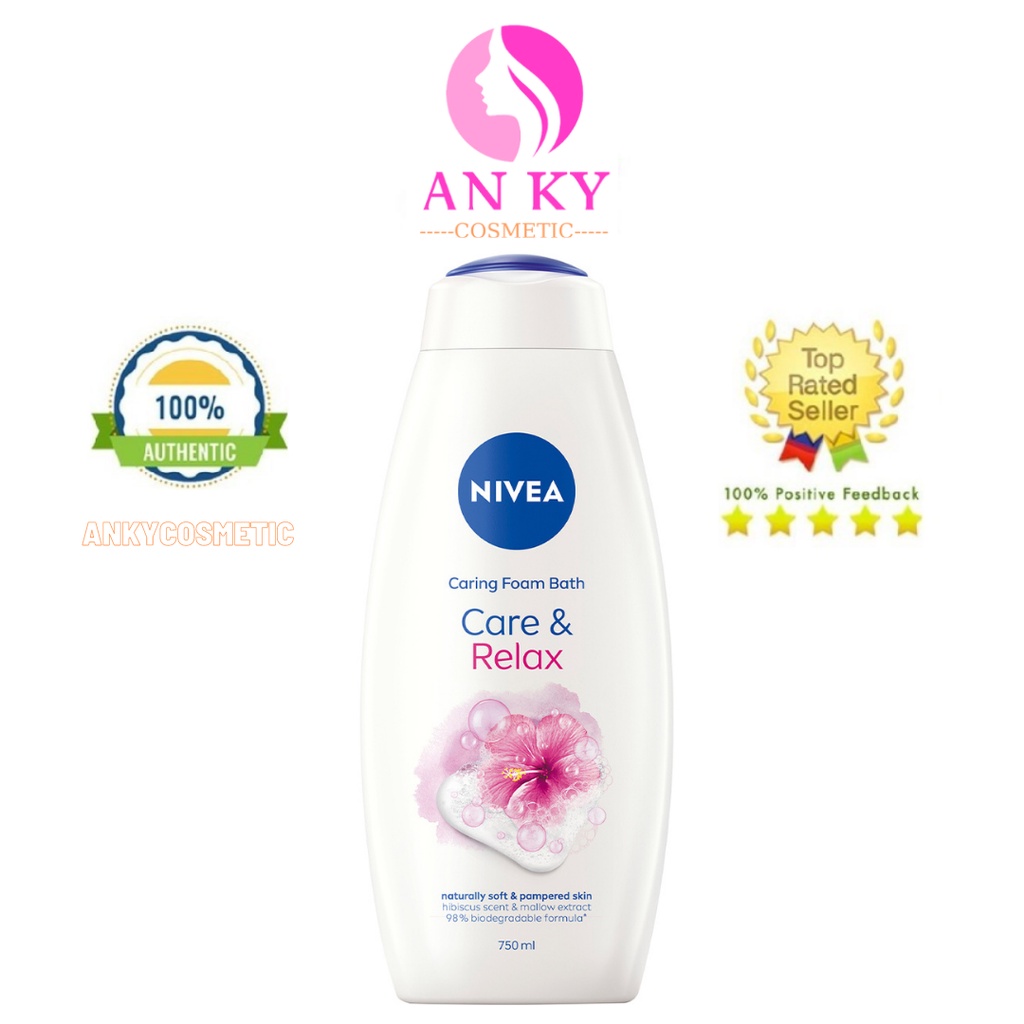 Sữa Tắm Dưỡng Da Hương Hoa Nivea 750ml