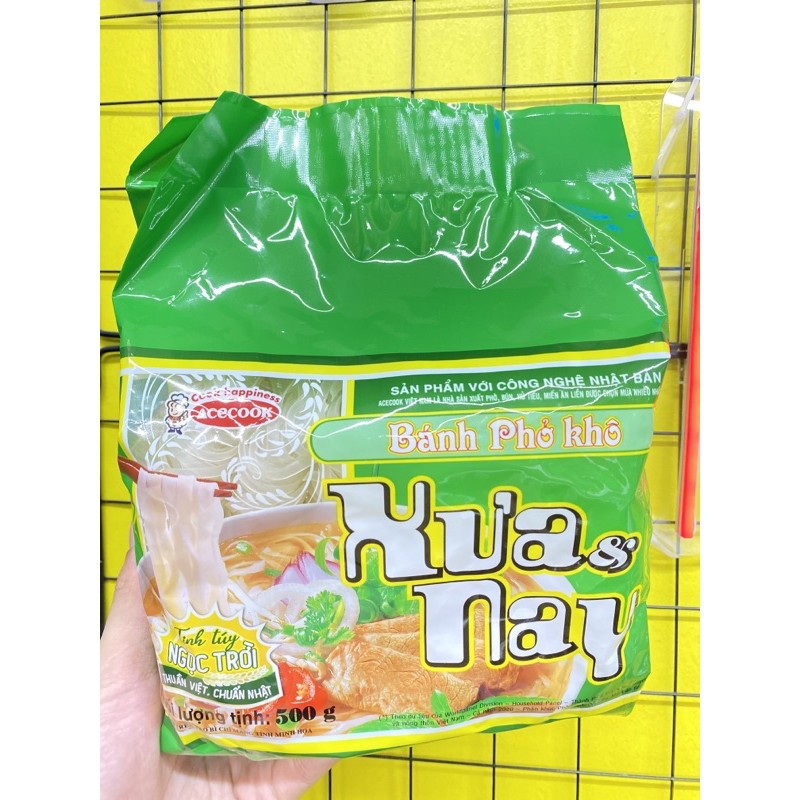 Bánh phở khô Xưa &amp; Nay gói 500g