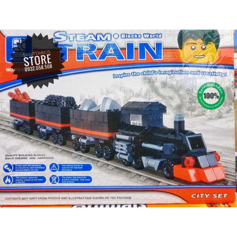 Bộ Lego 10045 Lắp Ráp Tàu Hỏa Vận Tải