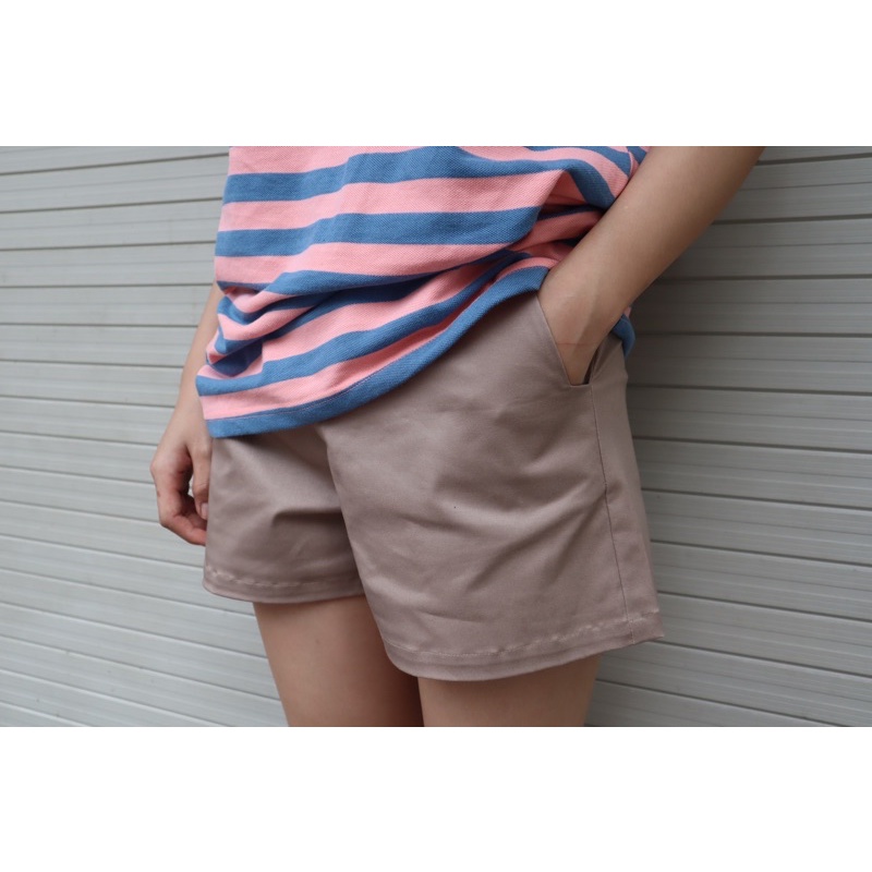 QUẦN SHORT KAKI MÀU NÂU
