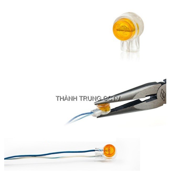 Rệp nối cáp đồng TF K1 bộ 100 cái | BigBuy360 - bigbuy360.vn