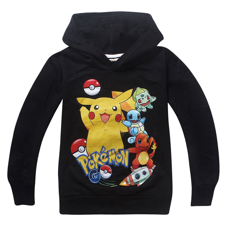 Áo hoodie Pikachu cho bé trai