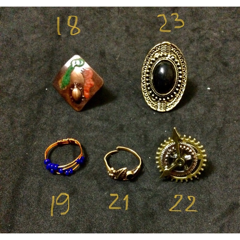 Nhẫn màu đồng, hợp kim đẹp