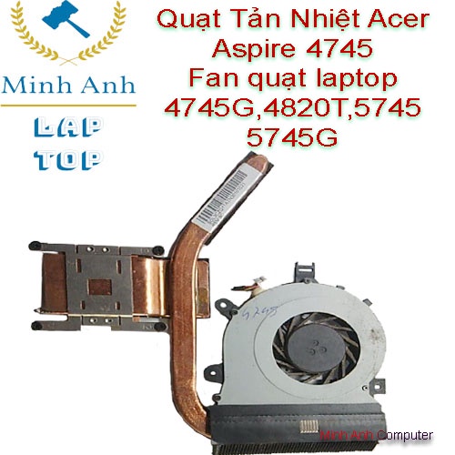 Quạt Tản Nhiệt Acer Aspire 4745 Fan quạt laptop 4745 - 4745G,4820T,5745 5745G