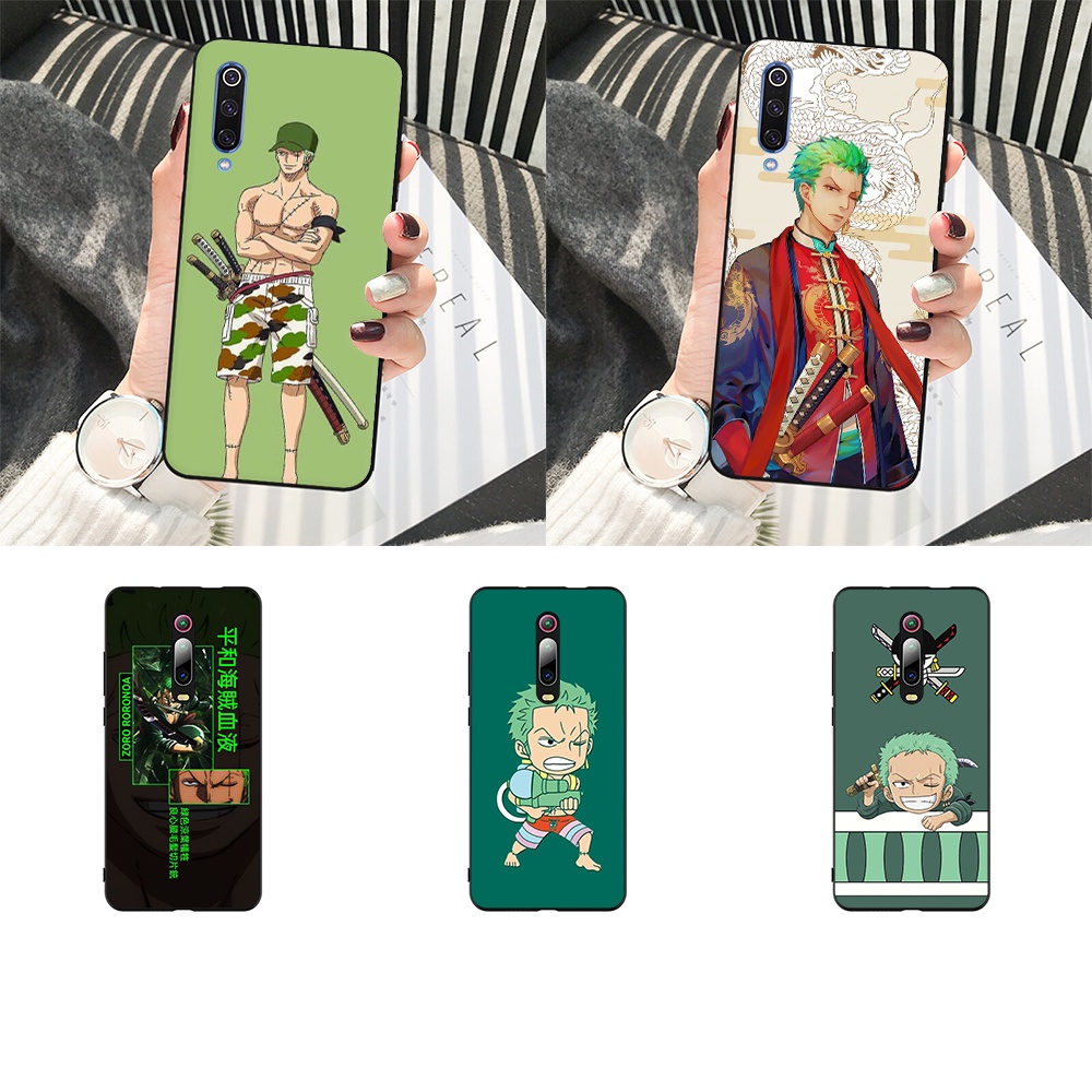 Ốp Điện Thoại Silicon Mềm Hình Roronoa Zoro Cho Xiaomi Redmi Note 5 6 7 8 9 8T 9S 10 4G 9T 4X