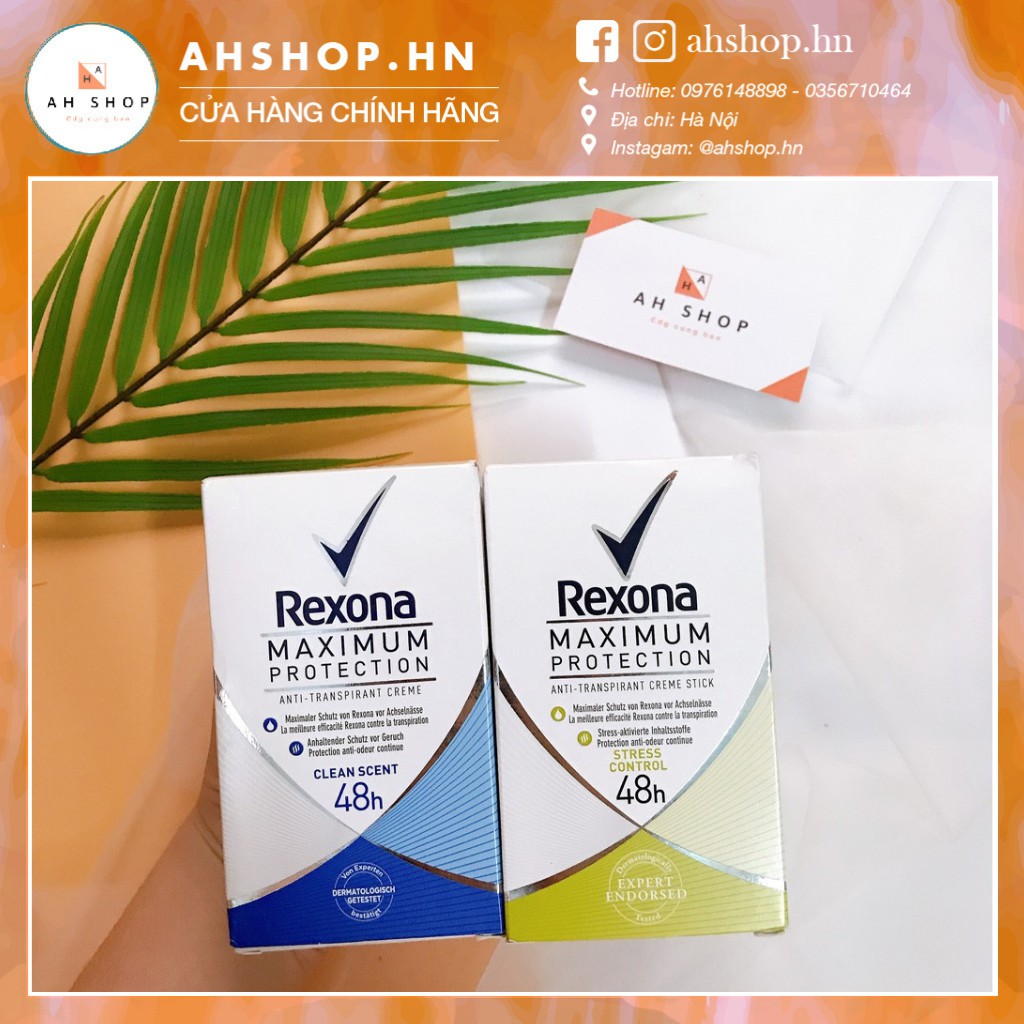 Lăn Khử Mùi REXONA Dạng Sáp Maximum Protection - Hàng Nội Địa Đức