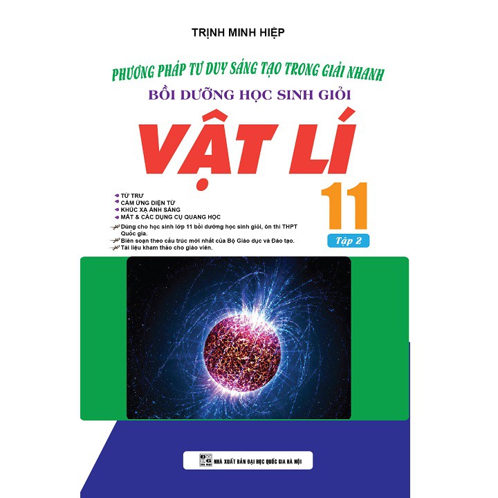 Sách - Phương Pháp Tư Duy Sáng Tạo Trong Giải Nhanh Bồi Dưỡng Học Sinh Giỏi Vật Lí 11 Tập 2