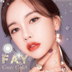 Kính áp tròng Fay Gray Hàn Quốc có độ ( 0.00 ~ 6.00)