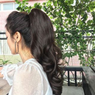 Tóc giả ngoặm lửng💄FREESHIP💄 Tóc giả nữ ngoặm