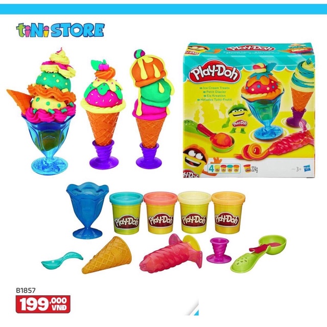 Bộ Đất nặn DỤNG CỤ LÀM KEM Play-doh