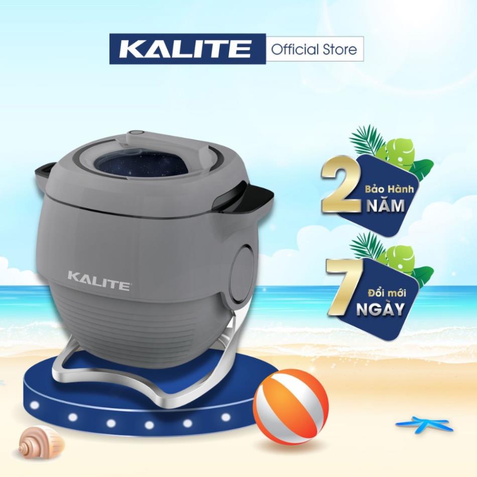 Nồi Cao Tần Vũ Trụ KALITE GALAXY Cao Cấp, Chiên Xào Đa Năng, Dung Tích 6L Công Suất 2000W - Hàng Chính Han
