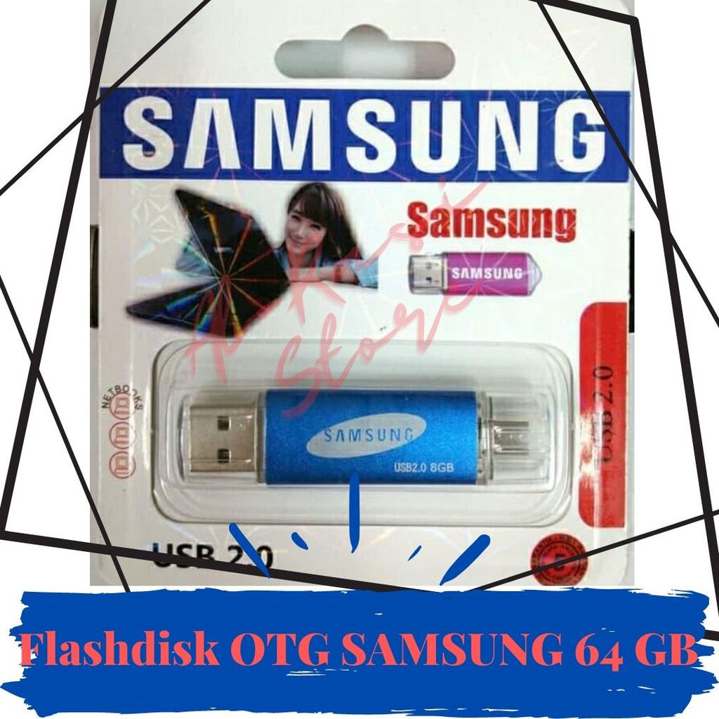 Thẻ Nhớ Flashdisk Otg Cho Điện Thoại Samsung 64gb