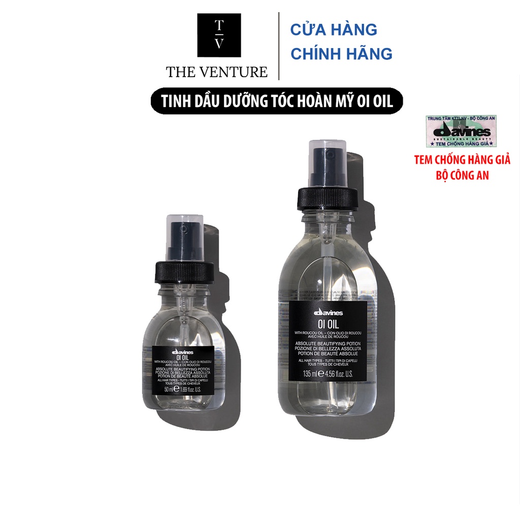 Tinh Dầu Dưỡng Tóc Hoàn Mỹ Davines OI Oil Chính Hãng