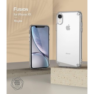 Ốp lưng chống sốc hàng hiệu Ringke Fusion cho iPhone XR