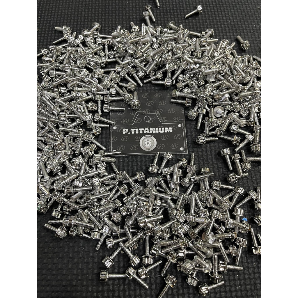 Ốc Salaya 4li15 Trụ nhuyễn S3 chuẩn Inox 304 bắt gáy sau Wave , 4ly nhuyễn trụ salaya