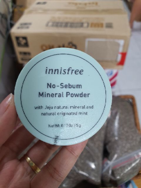 Phấn Phủ Dạng Bột Innisfree No Sebum Mineral Powder