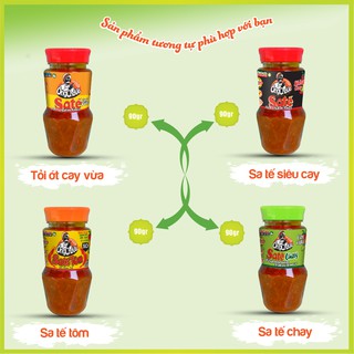 Sa Tế Siêu Cay Ông Chà Và 90g (Extra Hot Satay Sauce)