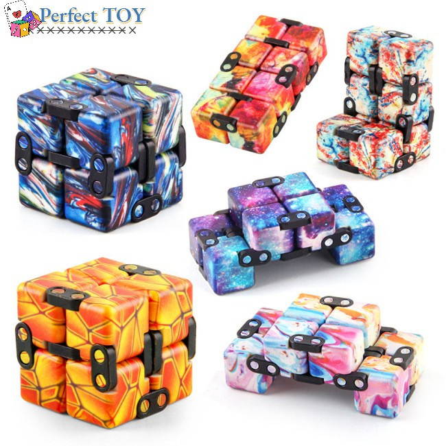 Đồ Chơi Khối Rubik Lật Vô Cực Giảm Căng Thẳng