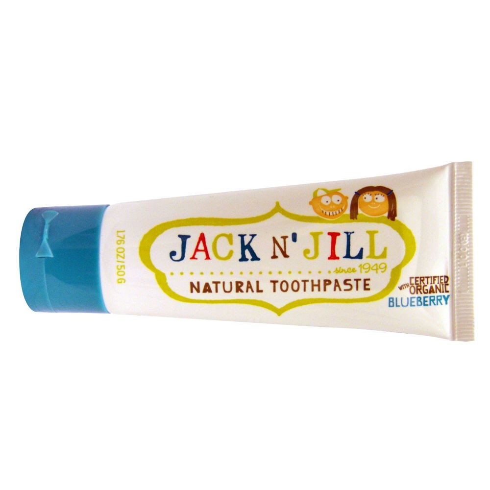 Kem đánh răng trẻ em thành phần tự nhiên hương việt quất Jack N' Jill 50g