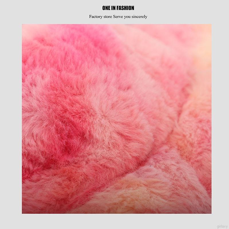 Nón tai bèo phủ lông giữ ấm thoáng khí nhiều màu sắc thời trang mùa đông dành cho nữ