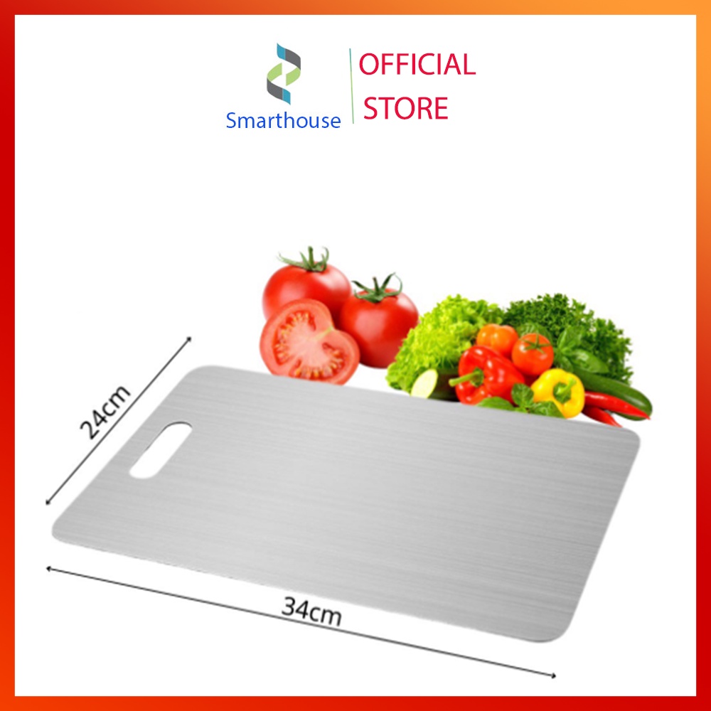 Thớt inox 304 size lớn kháng khuẩn, cường lực, chống ẩm mốc