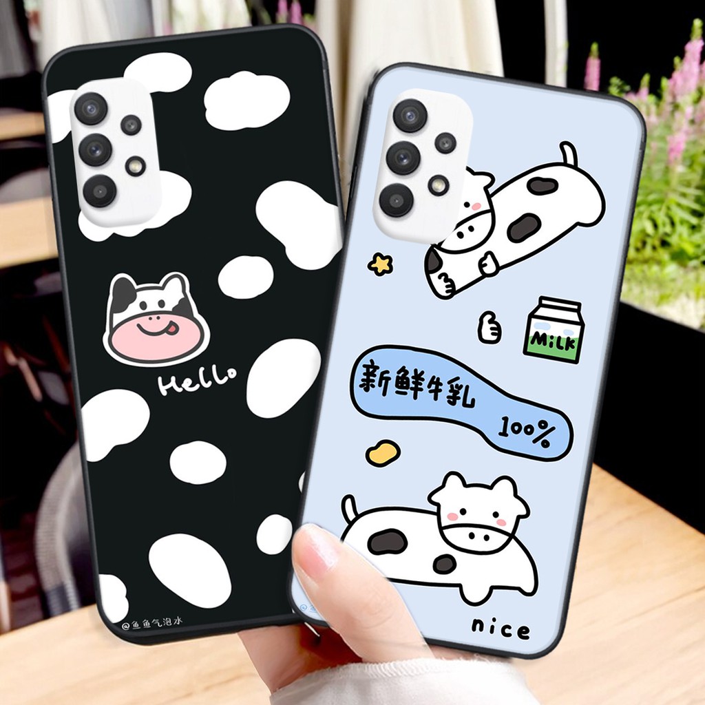 [ QUÀ HOT ] Ốp lưng Samsung A32 / A52 / A72 4G - in hình bé thỏ bò sữa và bé miu bò sữa siêu chất lượng