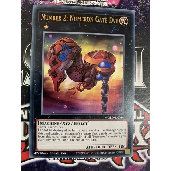 bài yugioh: number 2: numeron gate dve