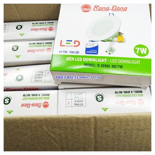 Đèn LED Âm trần Downlight Φ 115/ 90/ 5W-7W Rạng Đông