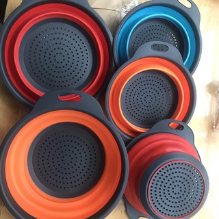 Rổ Silicon Gấp Gọn Tiện Lợi