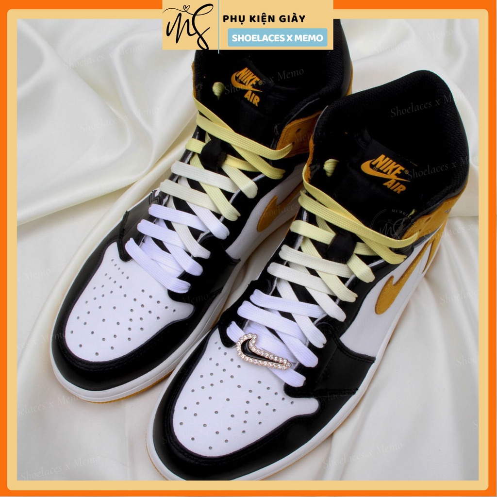 Dây Giày Jordan Phối Màu Ombre Gradient- Bản Custom Đặc Biệt Cho AF1 AJ1 AJ5