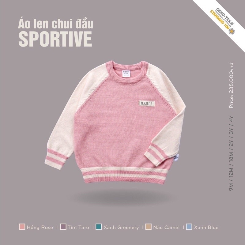Áo len chui đầu SPORTIVE