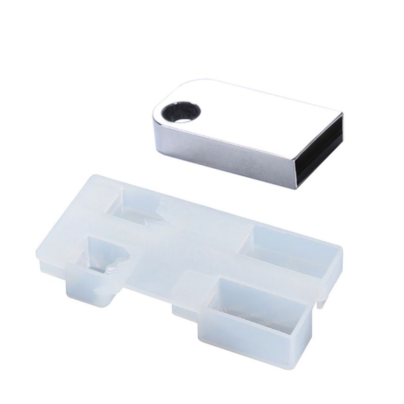 Sa Khuôn Silicone Làm Đồ Trang Sức Hình Núi Tuyết Cổng USB