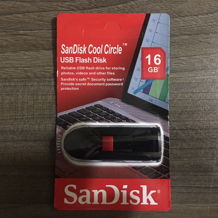 [Mã ELFLASH5 giảm 20K đơn 50K] USB 3.0/16GB SanDisk Chính Hãng – Cool Circle CZ60 – Bảo hành 5 năm | BigBuy360 - bigbuy360.vn