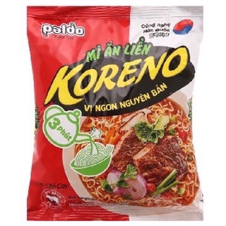 Mì Koreno vị Bò cay | Kim chi Paldo 75G