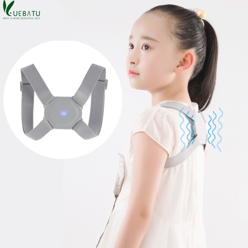 Chống gù lưng trẻ em ngồi học Đai chỉnh sửa tư thế chống gù lưng kiểu dáng thông minh có cảm biến rung