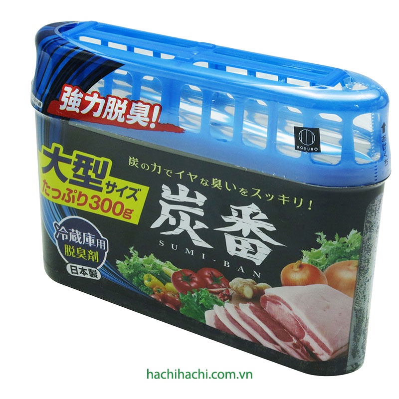 CHẤT KHỬ MÙI NGĂN MÁT TỦ LẠNH 300G THAN HOẠT TÍNH - Hachi Hachi Japan Shop