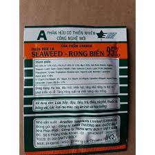 Combo 5 gói Phân bón lá rong biển seaweed (10g/gói)