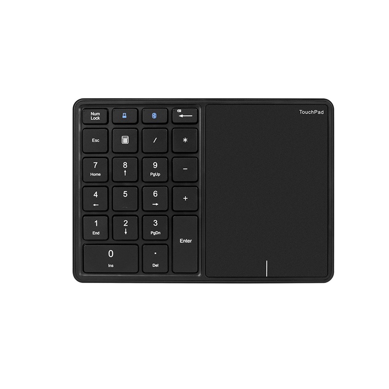 Bàn phím số Jomaa 2.4g 22 nút bấm kết nối bluetooth bằng nhôm thích hợp cho Windows Laptop