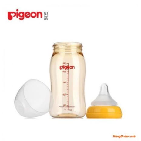 ✔ĐỦ SIZE✔Bình Sữa Pigeon Cổ Rộng Cao Cấp 160ml/240ml