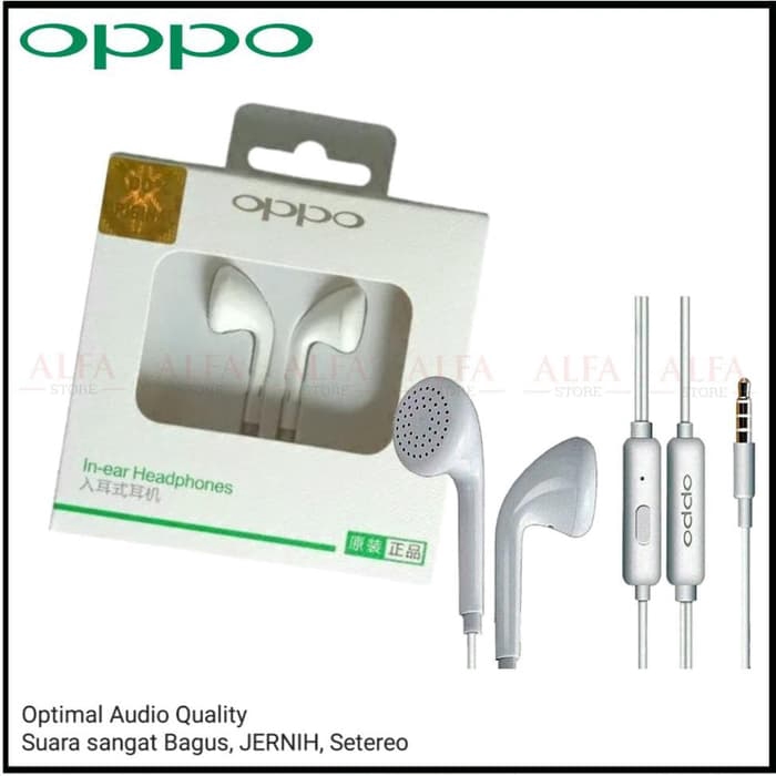 Tai Nghe Nhét Tai Chất Lượng Cao Cho Oppo R9 / A71 / A83 / A57 / A37 / F1s / Y71 / Y83 / A3s Mh133