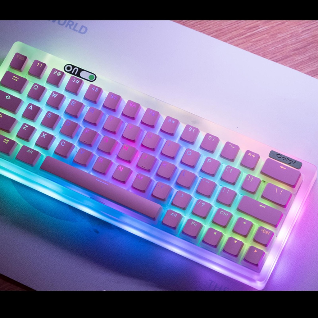 Bộ Phím Rời PBT Pudding 108 Phím Cho Máy Tính