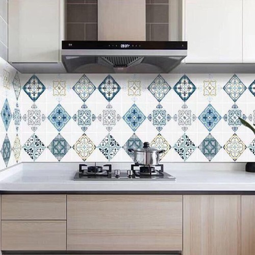 Giấy Dán Tường Bếp Chịu Nhiệt Kích Thước 60Cmx300Cm