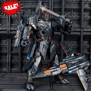 Mô hình robot transformer megatron h6001-2 h60012 black mamba aoyi mech robot h6001 2 máy bay, phi cơ, người máy