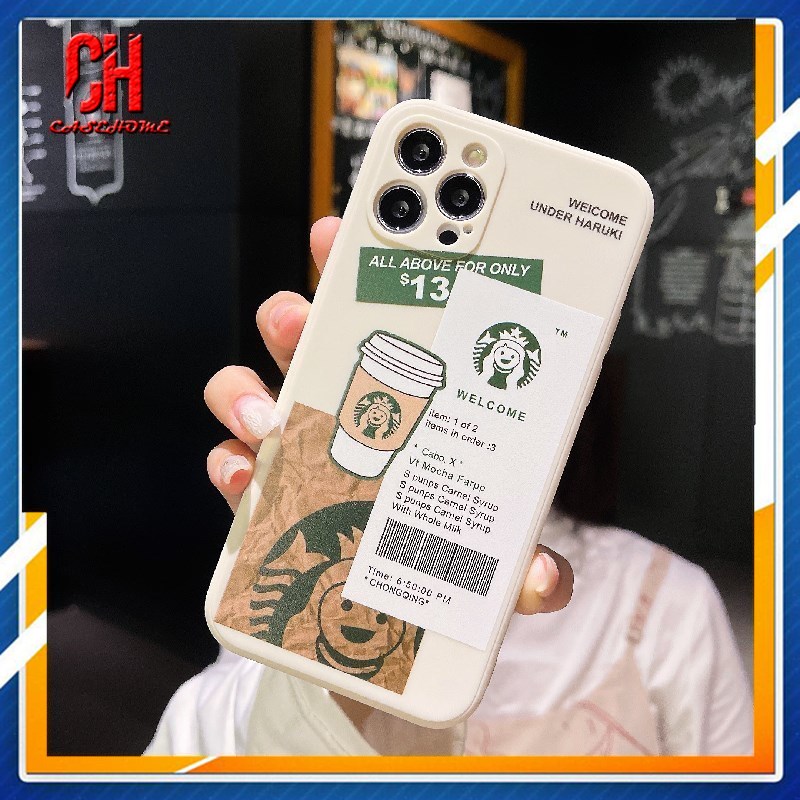 Ốp Lưng Mềm In Hình Starbucks Cho Samsung A02S A32 A52 A72 A12 A50 A10S J7 Prime A51 J2 Prime A10 A125 A30 A50S A30S