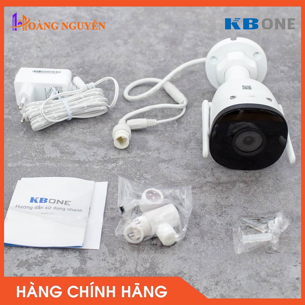 [NHÀ PHÂN PHỐI] Camera WIFI KBONE KN-B41A 4.0MP - KN-B41A Tầm Xa Hồng Ngoại Xa 30m Ngoài Trời