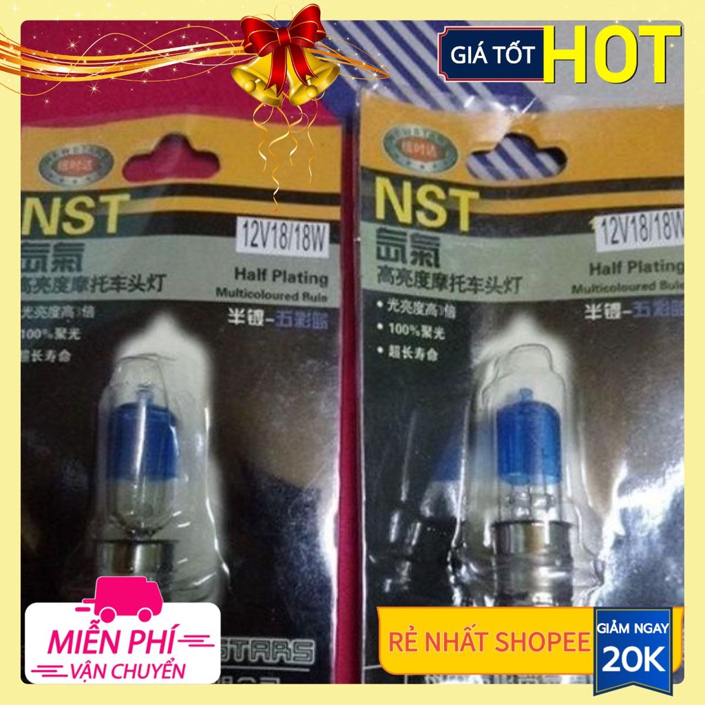 Bóng đèn Siêu sáng M5, iso 9001, Dream PCX AirBlade Wave anpha  pha trước Air Blade 12V 35W hoặc 18W