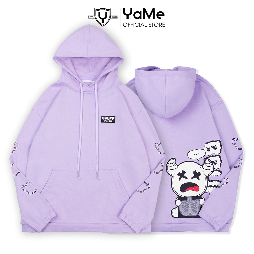 Áo Khoác Hoodie Nam Nữ  Form Rộng Thời Trang Y2010 Linh Vật Bbuff Ver12 20491