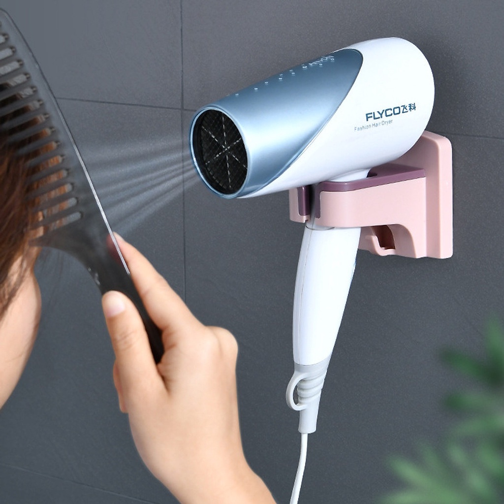 Giá Đỡ Máy Sấy Tóc Gắn Tường Tiện Lợi Tiết Kiệm Thời Gian Và Không Gian
