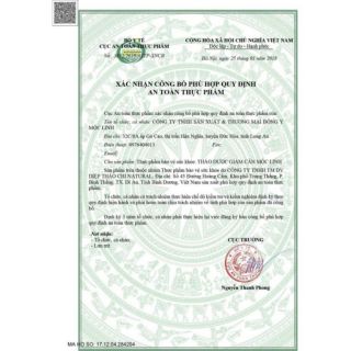 Giảm cân đông y mộc linh X3